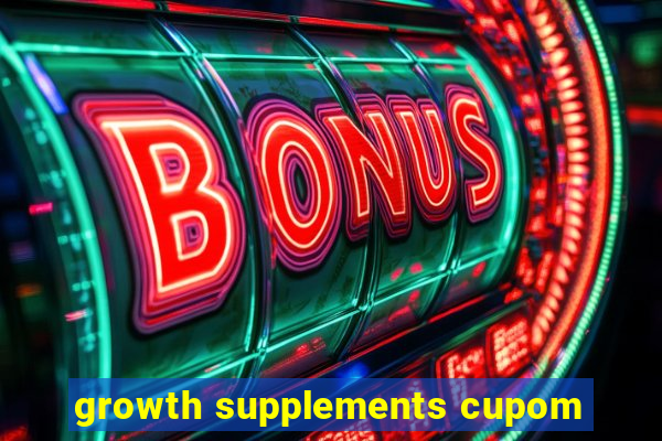 growth supplements cupom